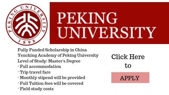 Peking University Scholarship | Fully Funded | China