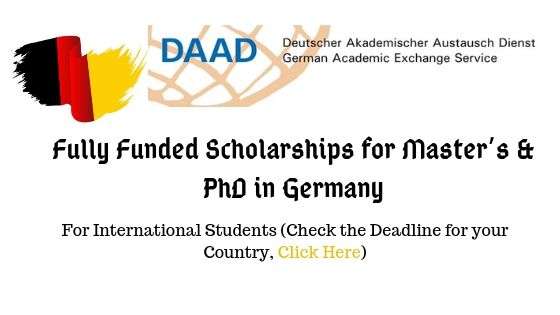 Fully Funded Scholarships for International Students