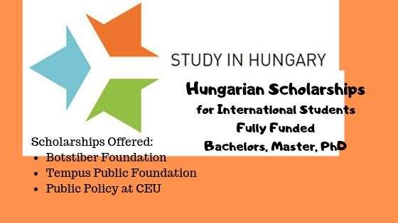 Hungarian scholarships | Top Fully Funded Hungarian Scholarships 2024-2025