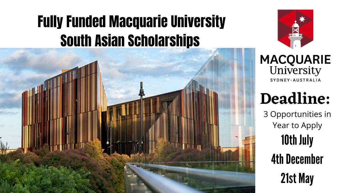 Macquarie University South Asian Scholarship in Australia