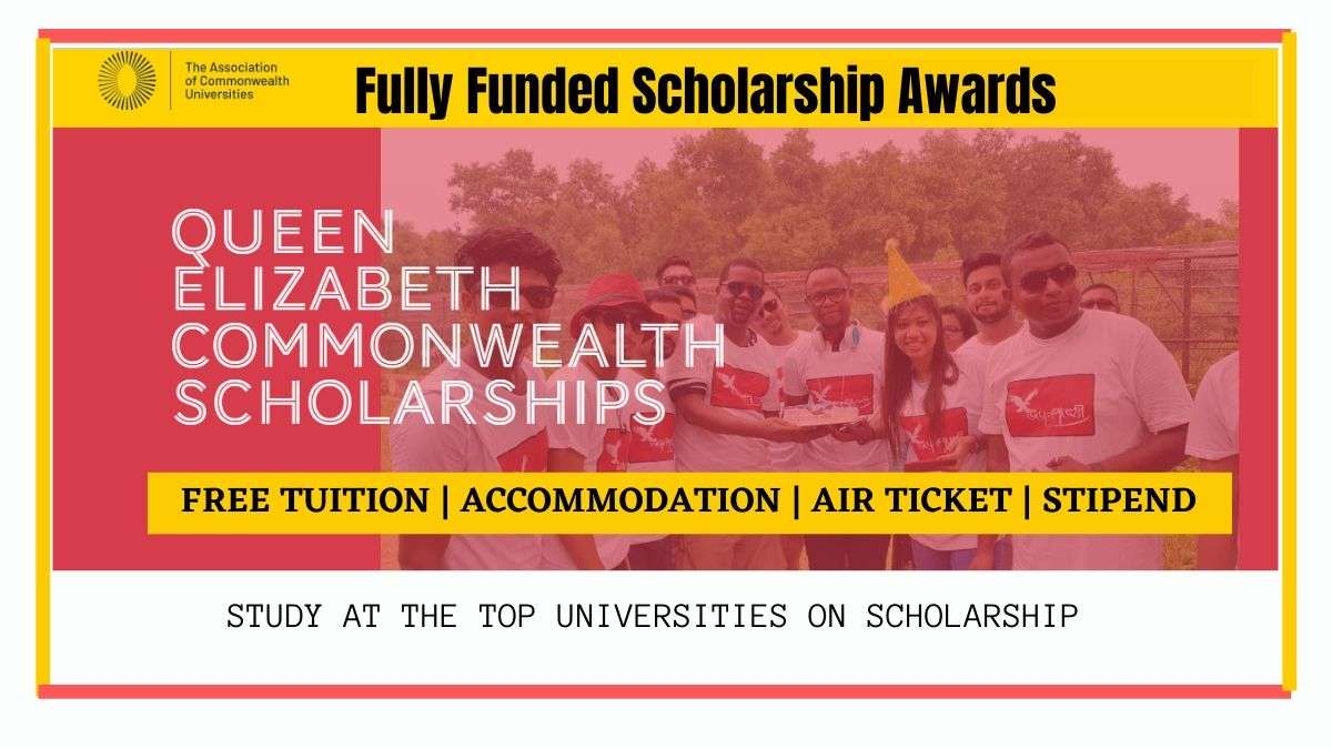 Queen Elizabeth Commonwealth Scholarship for International Students