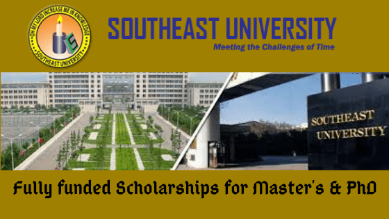 Southeast University CSC Scholarship | Master’s & PhD